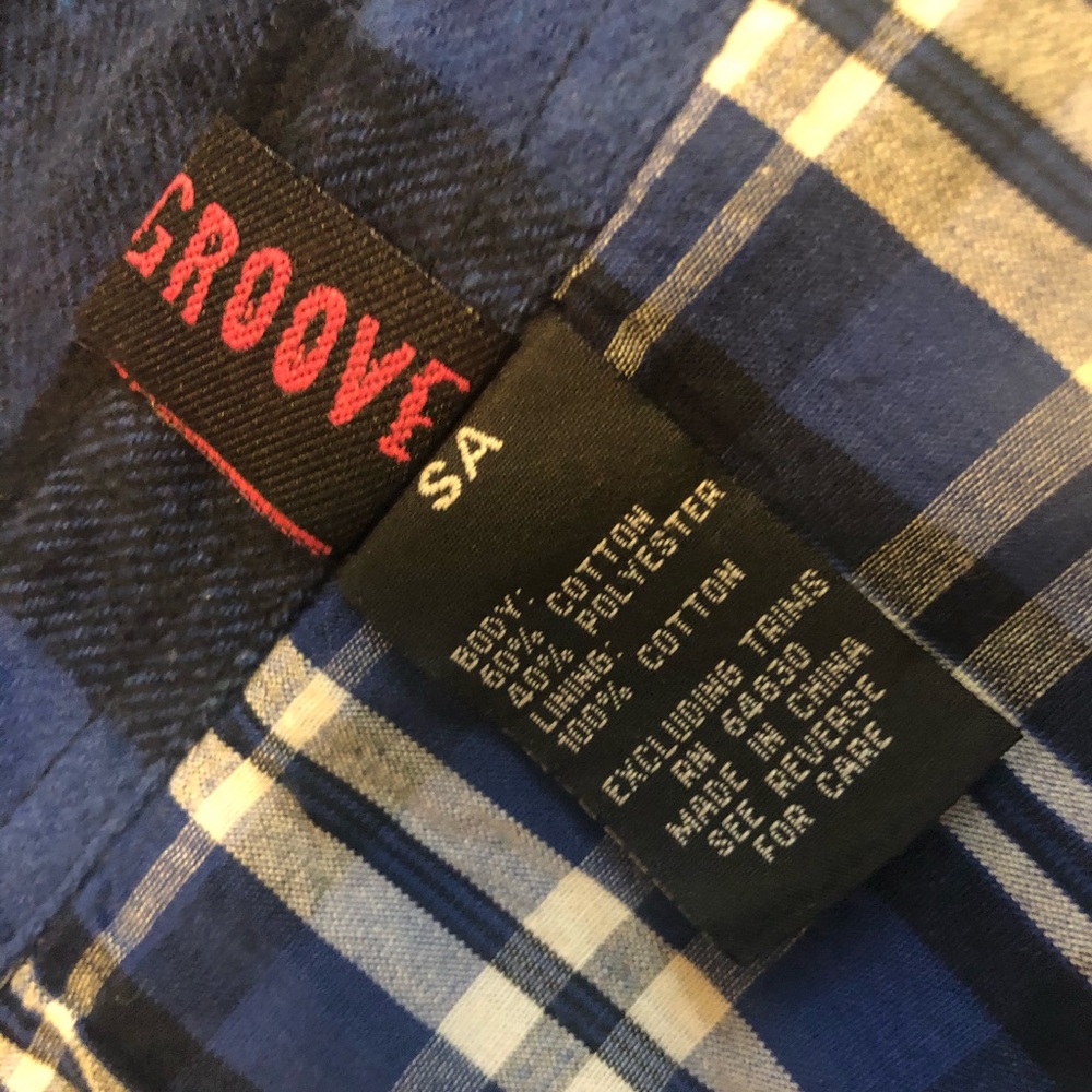Blue Flannel Shirt - Picture 3 of 4